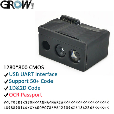 성장 GM69PRO-S 1280*800CMOS OCR/1D/2D 바코드 스캐너 모듈 지원 Ocr 여권 코드