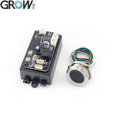 GROW KS220-S+R558 DC12V 2개 릴레 지문 접근 제어판 자동 잠금/연화/조그 모드 관리자/사용자
