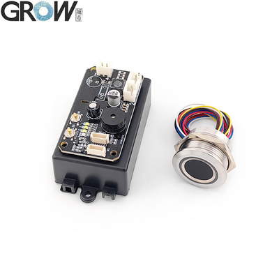 GROW KS220-S+R503 DC12V 2개 릴레 지문 접근 제어판 자동 잠금/연속/조그 모드 관리자/사용자