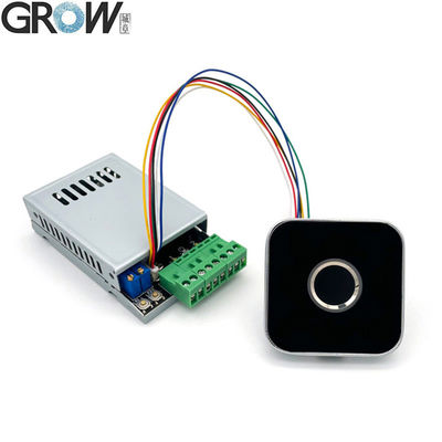 GROW K220+R502-AW 릴레이 2개 DC10-24V 출력 관리자/사용자 지문 접근 통제 보드 0.5초-60초 셀프 락킹