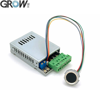 GROW K220+R502-A DC10-24V 릴레이 출력 2개, 관리자/사용자 지문 접근 제어 보드 0.5초-60초-일반 개방형 릴레이