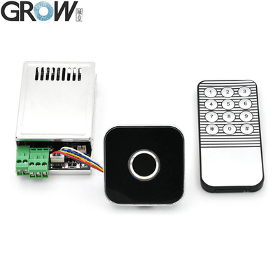 GROW KL216+R502-AW 정전식 지문 인식 출입 통제 보드 스캐너 모듈 (조그 모드/점화 모드/셀프 락 모드)