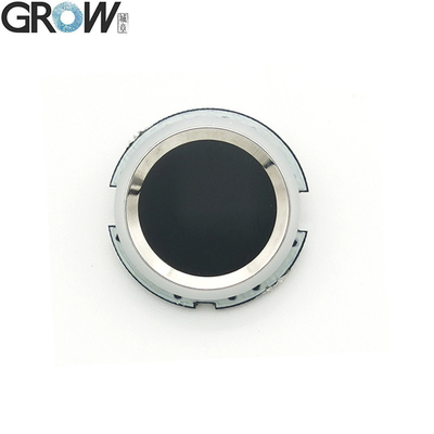 GROW R502-A RGB LED 제어 작은 얇은 원형 DC3.3V SH1.0-6pin 용량 지문 모듈 센서 스캐너
