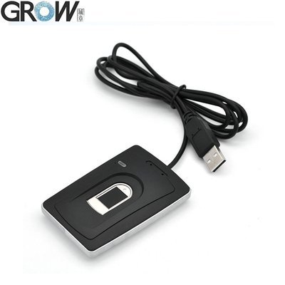 GROW R106 ISO ANSI 표준 바이오메트릭 데스크톱 용량 USB 지문 리더 지원 윈도우 안드로이드
